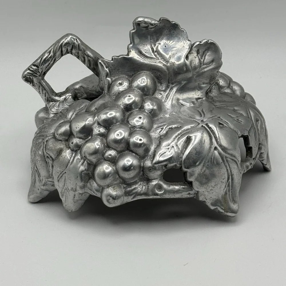 Arthur Court Grape Canister Lid Replacement 2002‎ Aluminum Vineyard